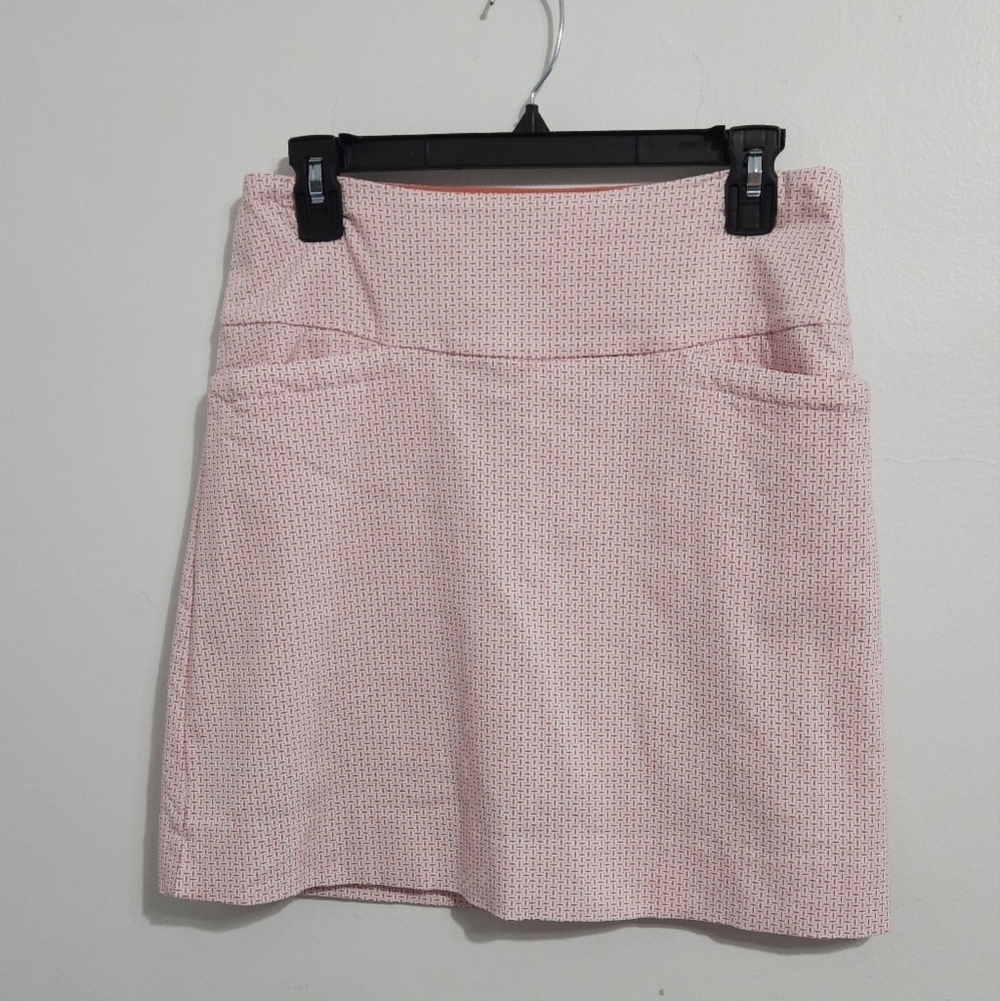 S.C. & CO. Coral Print 360 Tummy Control Athletic Skort Skirt (S)